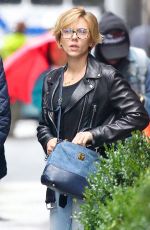 SCARLETT JOHANSSON Out in New York 09/30/2016