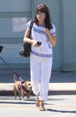 SELMA BLAIR Leaves Starbucks in Studio City 10/10/2016