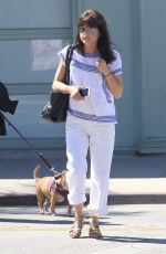 SELMA BLAIR Leaves Starbucks in Studio City 10/10/2016