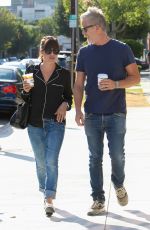 SELMA BLAIR Out in Beverly Hills 10/04/2016