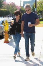 SELMA BLAIR Out in Beverly Hills 10/04/2016