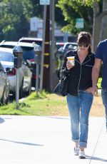 SELMA BLAIR Out in Beverly Hills 10/04/2016