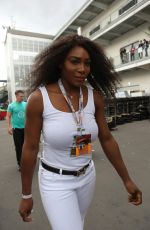 SERENA WILLIAMS at Mexican Grand Prix Race 10/30/2016
