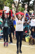 SHAILENE WOODLEY at Climate Revolution Rally at Macarthur Park in Los Angeles 10/23/2016