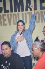 SHAILENE WOODLEY at Climate Revolution Rally at Macarthur Park in Los Angeles 10/23/2016