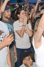 SHAILENE WOODLEY at Climate Revolution Rally at Macarthur Park in Los Angeles 10/23/2016