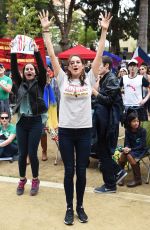 SHAILENE WOODLEY at Climate Revolution Rally at Macarthur Park in Los Angeles 10/23/2016