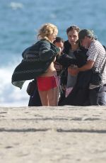 SHARON STONE on the Set of 