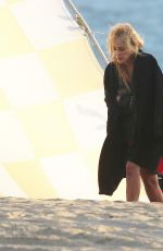 SHARON STONE on the Set of 