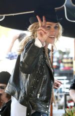 SHARON STONE on the Set of 