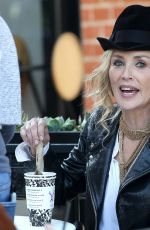SHARON STONE on the Set of 