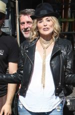 SHARON STONE on the Set of 