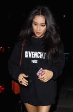 SHAY MITCHEL at Delilah Restaurant in West Hollywood 10/14/2016