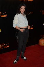 SHENAE GRIMES at LA Haunted Hayride at Griffith Park in Los Angeles 10/09/2016