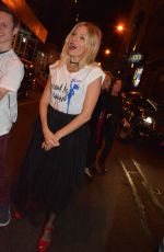 SIENNA MILLER at All-star Hillary Clinton Broadway Fundraiser in New York 10/17/2016