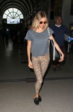 SIENNA MILLER at LAX Airport in Los Angeles 10/27/2016