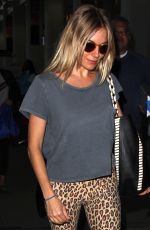 SIENNA MILLER at LAX Airport in Los Angeles 10/27/2016