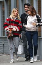 SIENNA MILLER Out and About in New York 10/01/2016