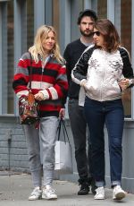 SIENNA MILLER Out and About in New York 10/01/2016