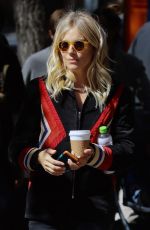 SIENNA MILLER Out and About in New York 10/15/2016