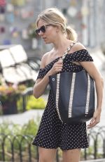SIENNA MILLER Out and About in New York 10/17/2016
