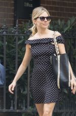 SIENNA MILLER Out and About in New York 10/17/2016
