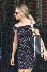 SIENNA MILLER Out and About in New York 10/17/2016