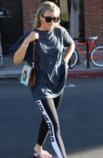 SOFIA RICHIE Leaves Sev Laser Aesthetics in Los Angeles 10/08/2016