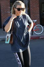 SOFIA RICHIE Leaves Sev Laser Aesthetics in Los Angeles 10/08/2016