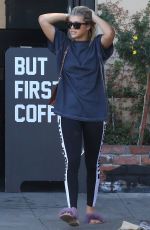 SOFIA RICHIE Leaves Sev Laser Aesthetics in Los Angeles 10/08/2016