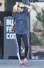 SOFIA RICHIE Leaves Sev Laser Aesthetics in Los Angeles 10/08/2016