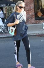 SOFIA RICHIE Leaves Sev Laser Aesthetics in Los Angeles 10/08/2016