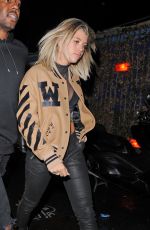 SOFIA RICHIE Leaves Tape Nightclub in London 10/12/2016
