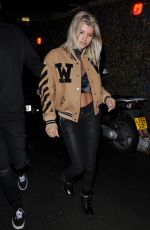 SOFIA RICHIE Leaves Tape Nightclub in London 10/12/2016