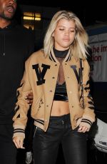 SOFIA RICHIE Leaves Tape Nightclub in London 10/12/2016