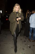 SOFIA RICHIE Night Out in London 10/15/2016