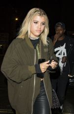 SOFIA RICHIE Night Out in London 10/15/2016