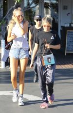 SOFIA RICHIE Out for Lunch with a friend at Mauro