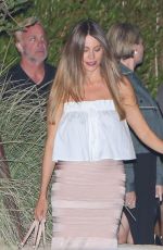 SOFIA VERGARA Leaves Soho House in Malibu 10/08/2016