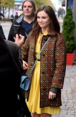 SOPHIE ELLIS BEXTOR at Good Morning TVN in Warsaw 10/15/2016