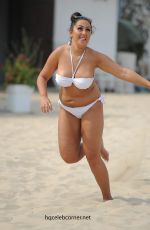SOPHIE KASAEI in Bikini at a Beach in Cyprus 10/17/2016