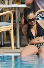 SOPHIE KASAEI in Bikini at a Pool in Bulgaria 10/02/2016