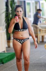 SOPHIE KASAEI in Bikini at a Pool in Bulgaria 10/02/2016
