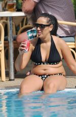 SOPHIE KASAEI in Bikini at a Pool in Bulgaria 10/02/2016