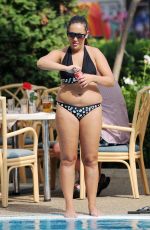 SOPHIE KASAEI in Bikini at a Pool in Bulgaria 10/02/2016