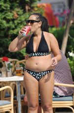 SOPHIE KASAEI in Bikini at a Pool in Bulgaria 10/02/2016