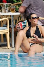 SOPHIE KASAEI in Bikini at a Pool in Bulgaria 10/02/2016
