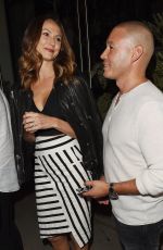 STACY KEIBLER Leaves Dinner in West Hollywood 10/06/2016