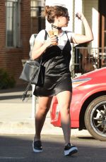 STELLA HUDGENS Out and About in Los Angeles 10/21/2016