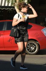 STELLA HUDGENS Out and About in Los Angeles 10/21/2016